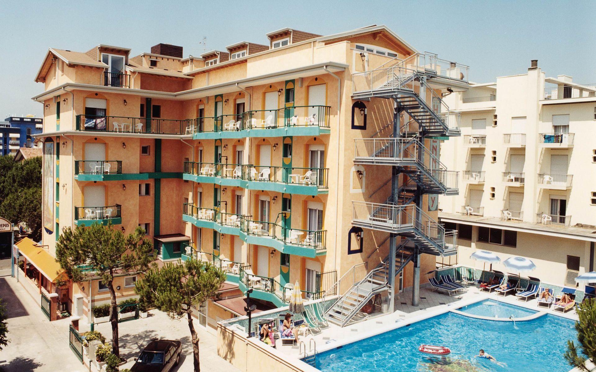 Hotel Kennedy Lido di Jesolo Exterior foto